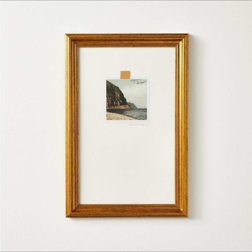 12"x18" Travel Photo Gold Framed Wall Art - Threshold™ with Studio McGee